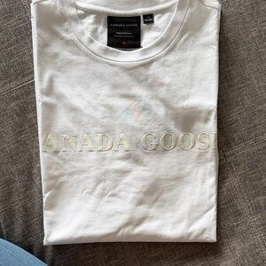 Canada Goose Men’s Emerson White Short Sleeve Tee